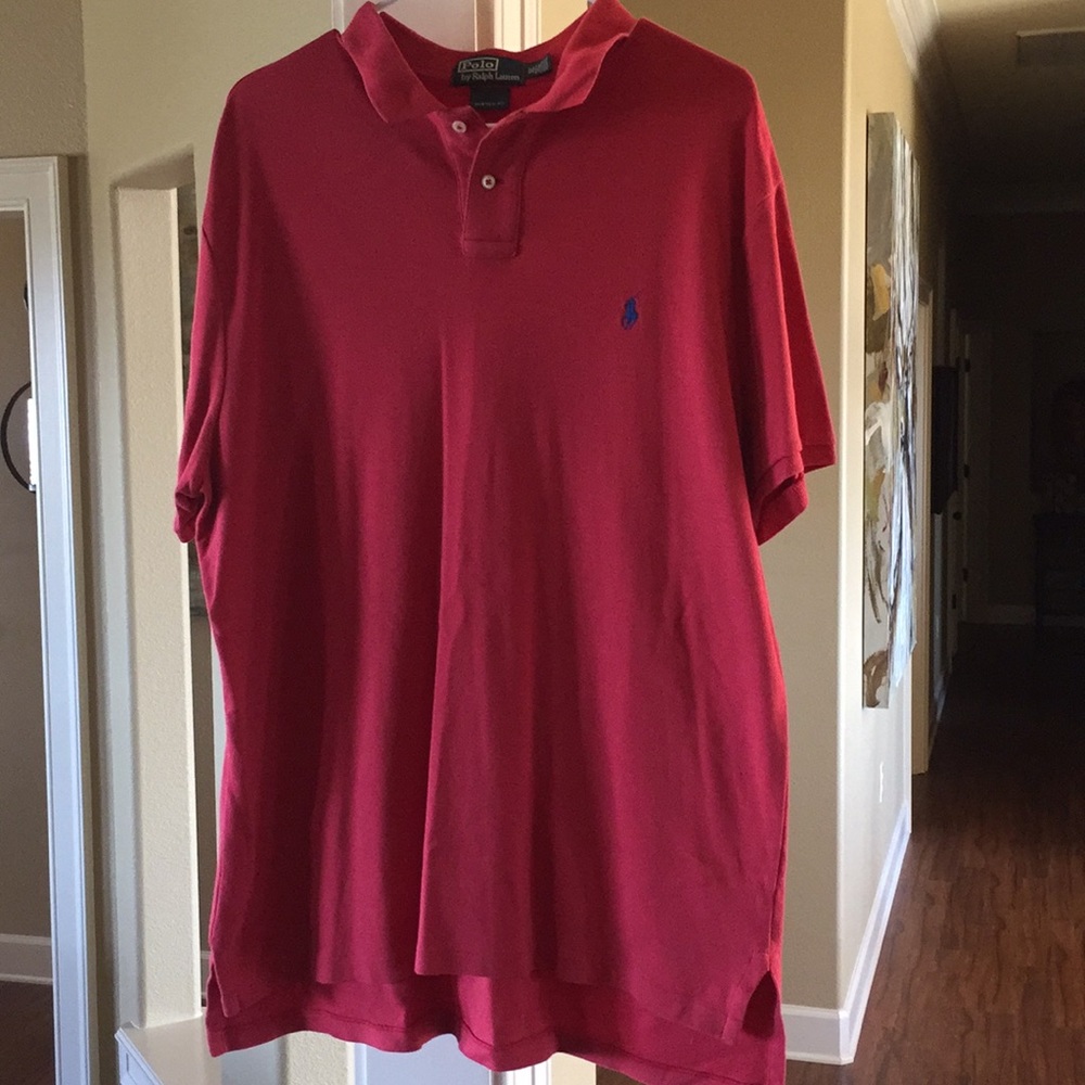 Red Polo Ralph Lauren.
